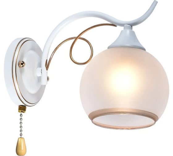 Изображение товара Настенный светильник Бра Moderli Allure белый, золотой V10951-W