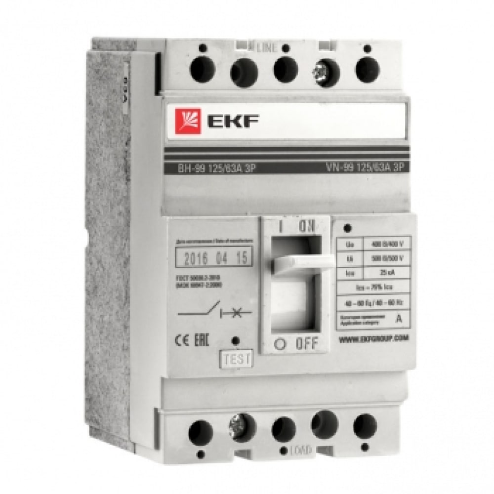 Выключатель нагрузки EKF - sl99-800-630