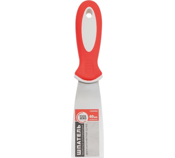 Изображение товара Малярный шпатель Toolberg двухкомпонентная ручка, 40 мм 1203004 90003469326