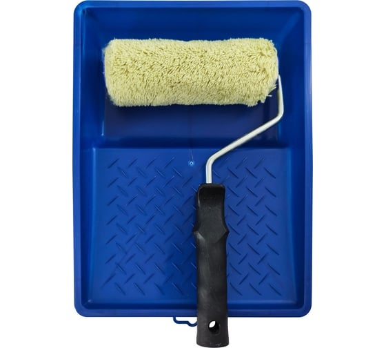 Изображение товара Набор Toolberg валик в сборе, полиакрил 18х180х40 мм, ванночка 260x310 мм 0703019 ЛА-00002958