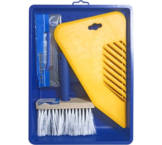 Изображение товара Набор для поклейки обоев Toolberg 4 предмета, Россия, Т4Р СК 3004004 ЛА-00002951