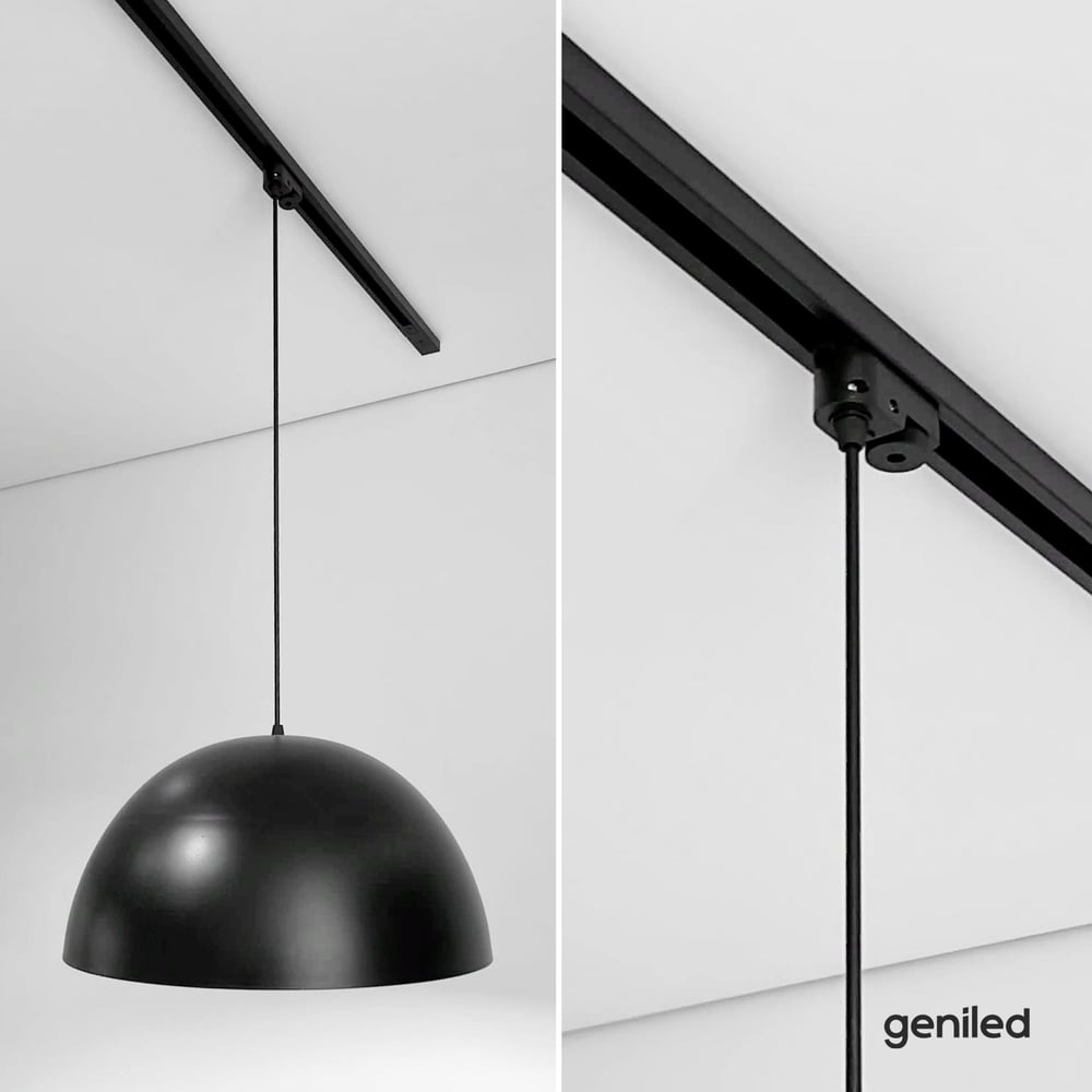 Изображение товара Адаптер крепления светильника для однофазного шинопровода Geniled черный 22035