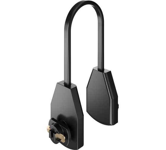 Изображение товара Соединитель geniled гибкий кабельный для шинопровода однофазного черный 22025