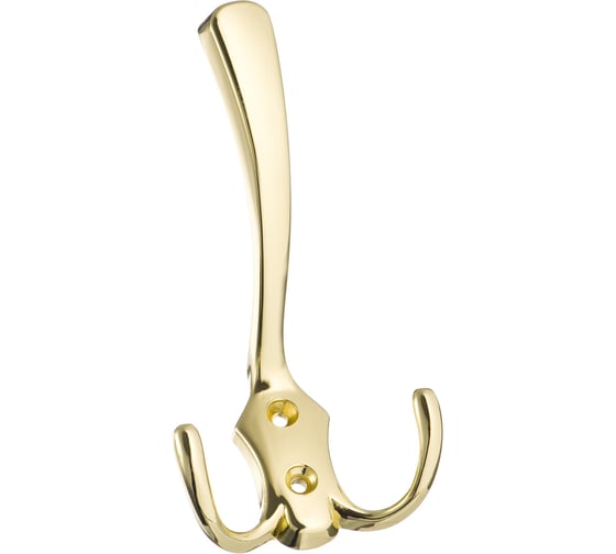 Изображение товара Крючок мебельный трехрожковый Kerron золото KR-0050-OT