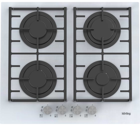 Изображение товара Газовая варочная панель Korting HGG 6805 CW 00000017799