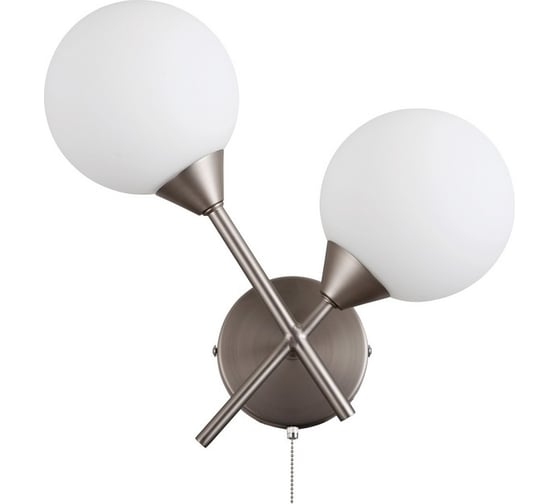 Изображение товара Настенный светильник Бра Moderli Molecule матовый хром V10844-2W