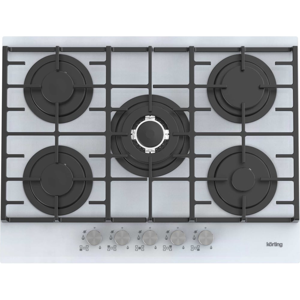 Изображение товара Газовая варочная панель Korting HGG 7835 CTW 00000017806