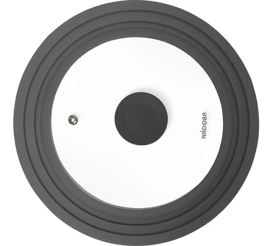 Изображение товара Универсальная крышка NADOBA EMA с силиконовым ободом, 20/22/24 см, 755012