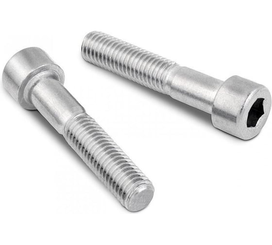 Изображение товара Винт ЦКИ DIN 912 м10x55, 10.9, цинк, hex 8, 10 шт. 43365