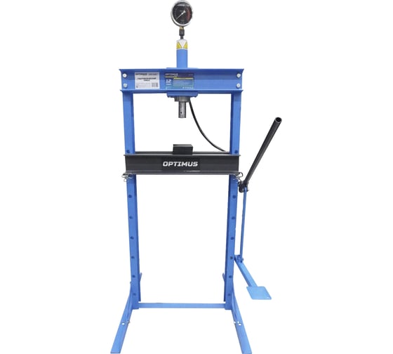 Изображение товара Гаражный пресс Optimus 12 т, ручной и ножной привод OPT-212F