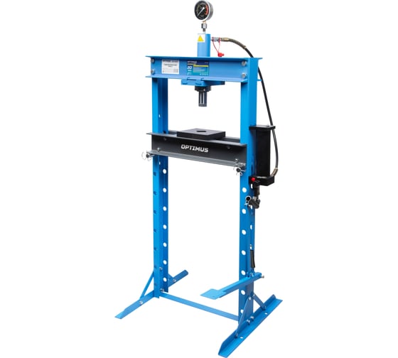Изображение товара Гаражный пресс Optimus 20 т, ручной и ножной привод OPT-220F