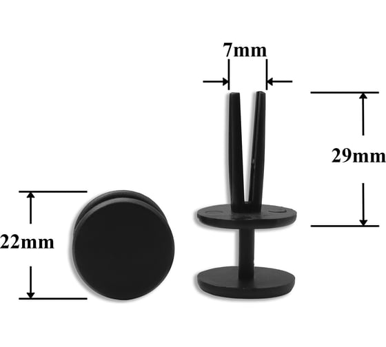 Изображение товара Автокрепеж для Chrysler 10 шт 6503106 КрепАвто 0778