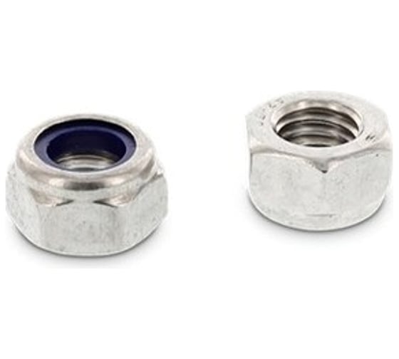 Изображение товара Гайка ЦКИ DIN985, самоконтр., М18x1.5, 10 Ц SW 27, 5 шт. 53115