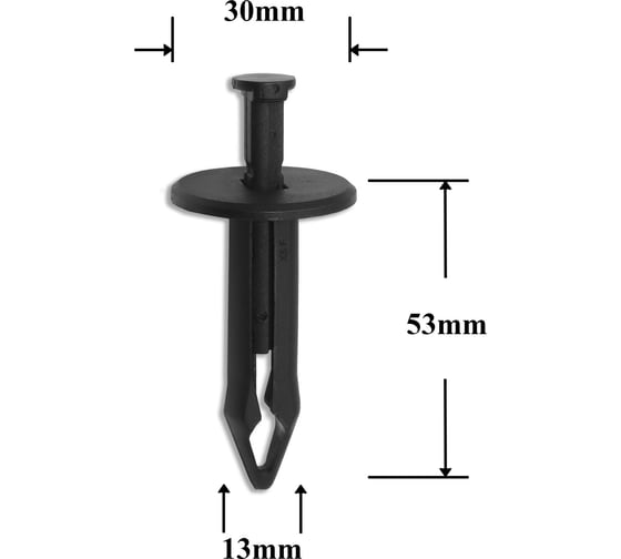 Изображение товара Автокрепеж для GM 10 шт 21077131 КрепАвто 0762