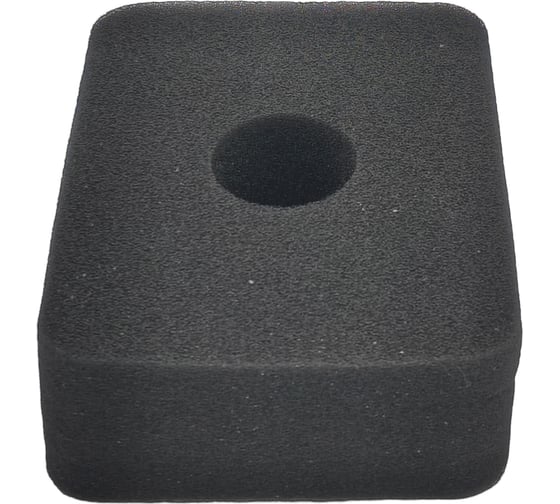 Изображение товара Фильтр воздушный для двигателя 168/170F, GX160/200 поролоновый с отверстием (аналог 17211-ZE1-000) UNITED PARTS 90-0672