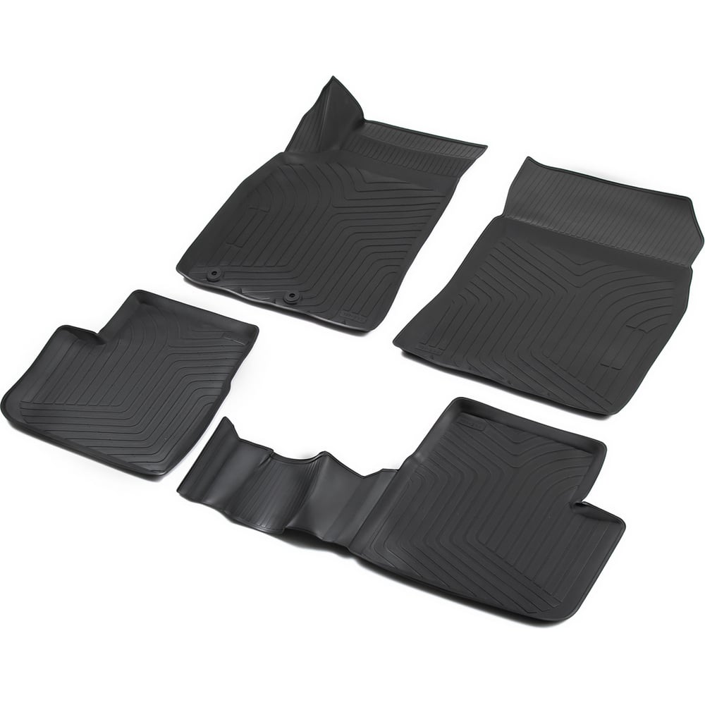 Изображение товара Коврики салона Rival для Dongfeng Aleous Shine GS 2024 полиуретан черный