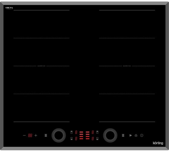Изображение товара Индукционная варочная панель Korting HIB 68700 B Quadro 00000017977