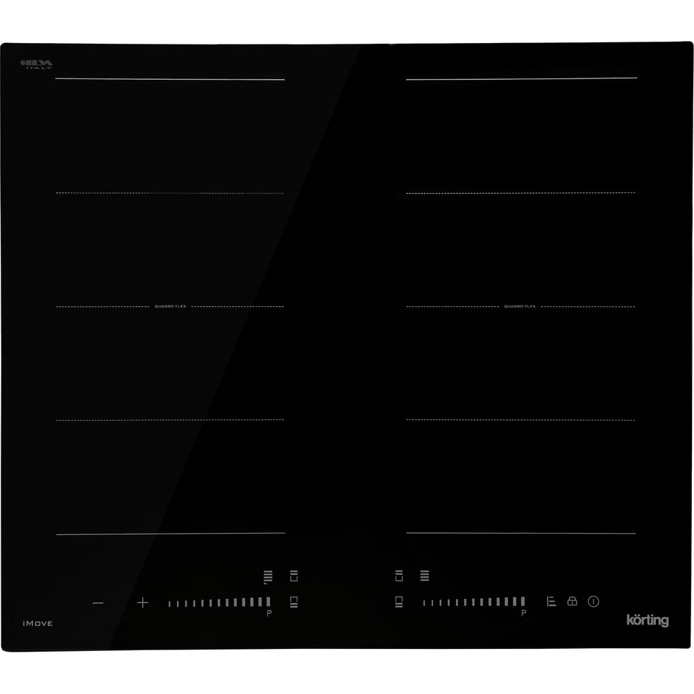 Изображение товара Индукционная варочная панель Korting HIB 68900 B iMove 4 конфорки современные функции