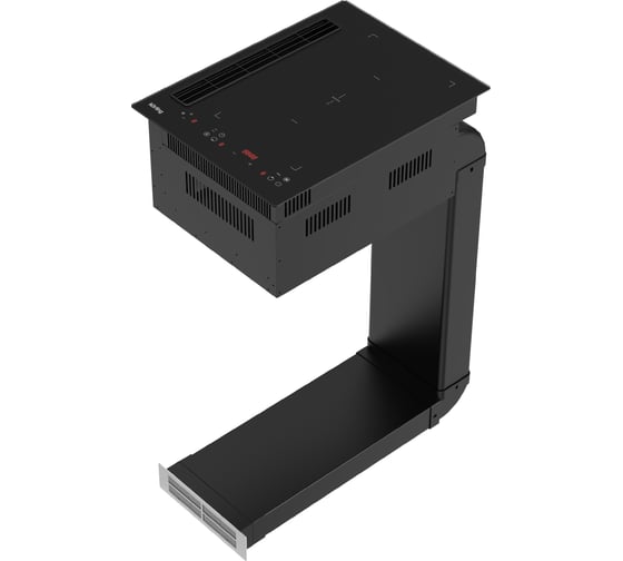 Изображение товара Индукционная варочная панель Korting с интегрированной вытяжкой HIBH 40980 NB 00000020707