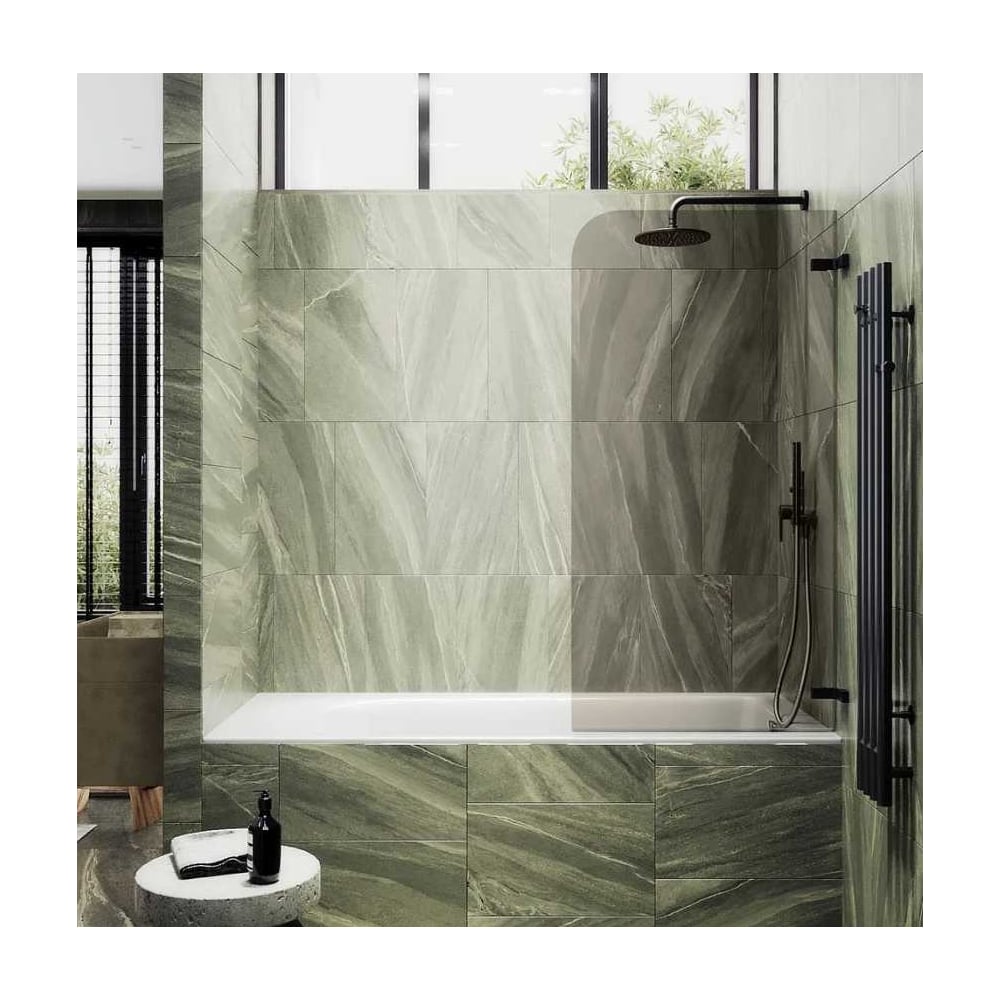 Изображение товара Шторка поворотная на петлях MaybahGlass 1400х405 бронза 6 мм MGV-646-6