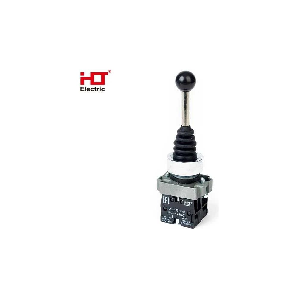 Изображение товара Джойстик HLT LA167-PA12 с фиксацией IP65 черный