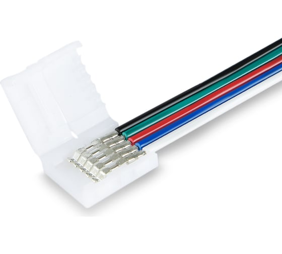 Изображение товара Соединитель гибкий двухсторонний Ambrella Light для светодиодной ленты 5050 12/24V (5 конт.) ILLUMINATION GS7801