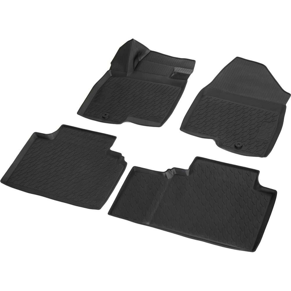 Изображение товара Коврики салона Rival для Baic X7 2020, полиуретановые, с бортиками