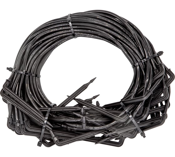 Изображение товара Комплект капельного полива TUBOFLEX "2" точки (20 пар) 4657780382411