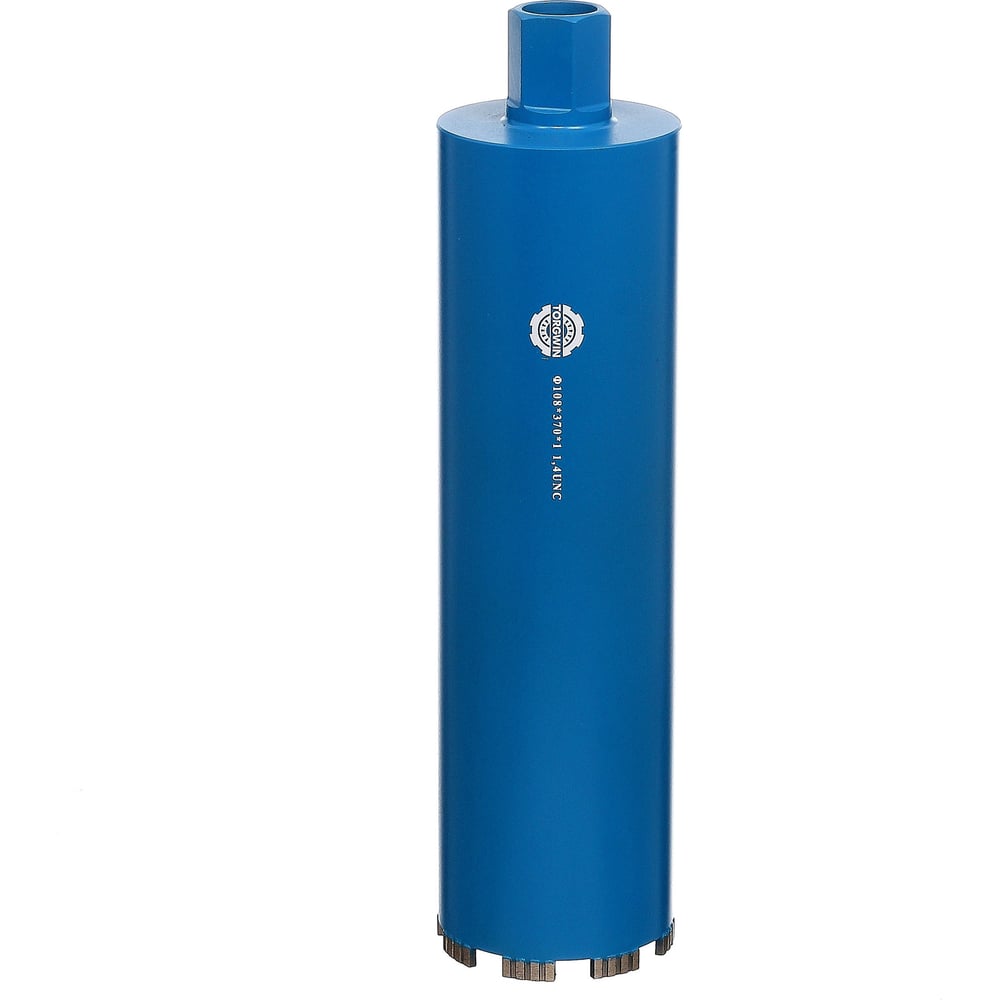 Изображение товара Коронка алмазная по бетону 108x370 мм TORGWIN T484651 лазерная сварка сегмента