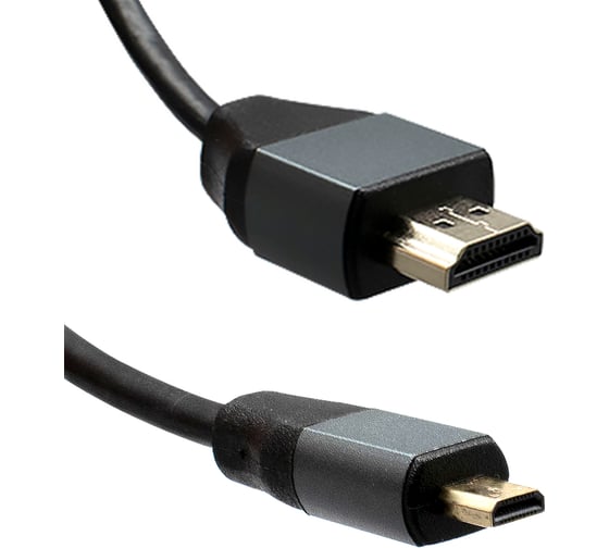 Изображение товара Кабель OXION HDMI(M)-MicroHDMI(M)-Ethernet 4К 1,8m, версия 2.0, серия "Люкс", арт. OX-HDMIMICRO1.8MV2.0LXY