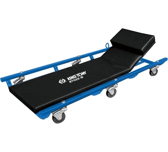 Изображение товара Подкатной лежак с подъемным подголовником KING TONY 87C25-B