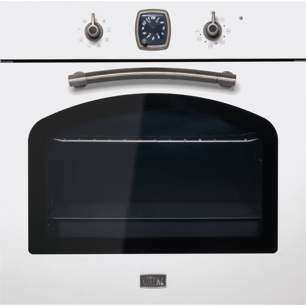 Изображение товара Электрический духовой шкаф Korting OKB 481 CRSI 64л белый антик простой в управлении