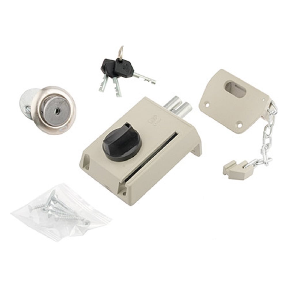 Изображение товара Накладной замок BORDER 86800-ЗНД-1А-К Л/А 6238 для бытовых дверей надежная защита