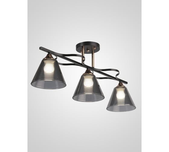 Изображение товара Потолочная люстра Мелодия Света SL8516-3 CF+GD 000066026