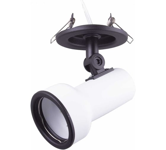 Изображение товара Светильник встраиваемый поворотный Светкомплект E51M/SH WH+BK E51M/SHWHBK