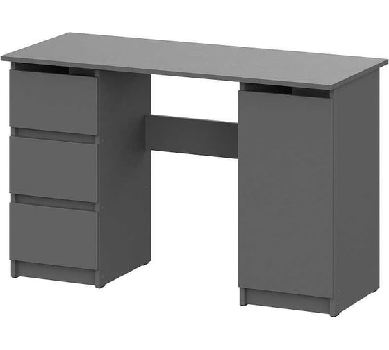 Изображение товара Письменный стол Арника Денвер Модульная система, 1.2м, графит серый 00-00144783