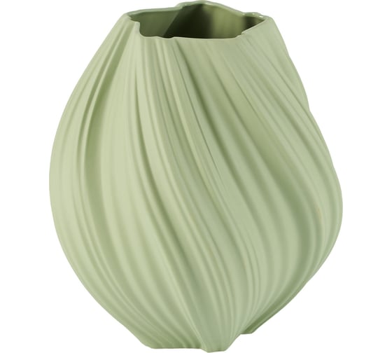 Изображение товара Ваза GIPFEL MONICA 25x28 см. Материал: фарфор. Цвет: зеленый. 43121