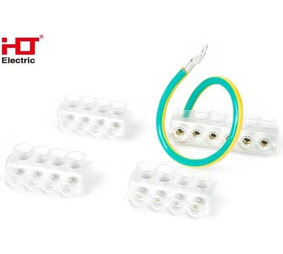 Изображение товара Набор клемм для сетей уличного освещения HLT КК-3 3xКЕ10.504+1хКЕ10.506 (Al 10-50мм/Cu 2.5-35мм) 081-38-007