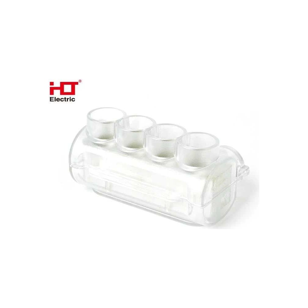 Изображение товара Клемма для сетей уличного освещения HLT (10 шт в уп)КЕ10.1 AI 4x10-35ммAL/Cu 1.5-25мм 081-38-001