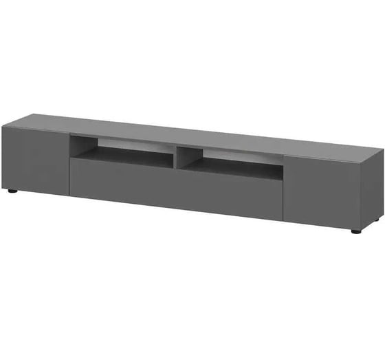 Изображение товара Тумба для телевидеоаппаратуры Арника Денвер Модульная система, графит серый 00-00144781