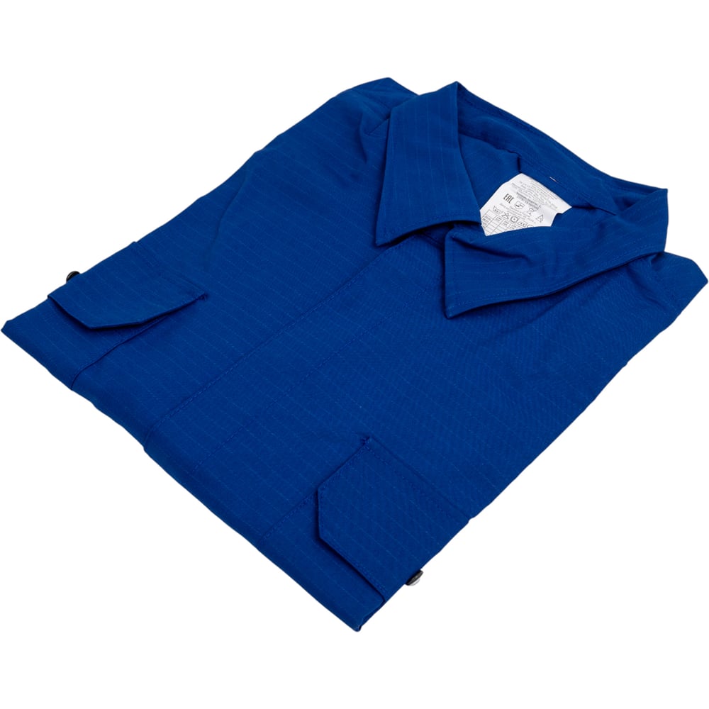 Изображение товара Защитная куртка для электроработ от Спецпошив Рт 640W 13 кал см2 рост 170-176 синяя