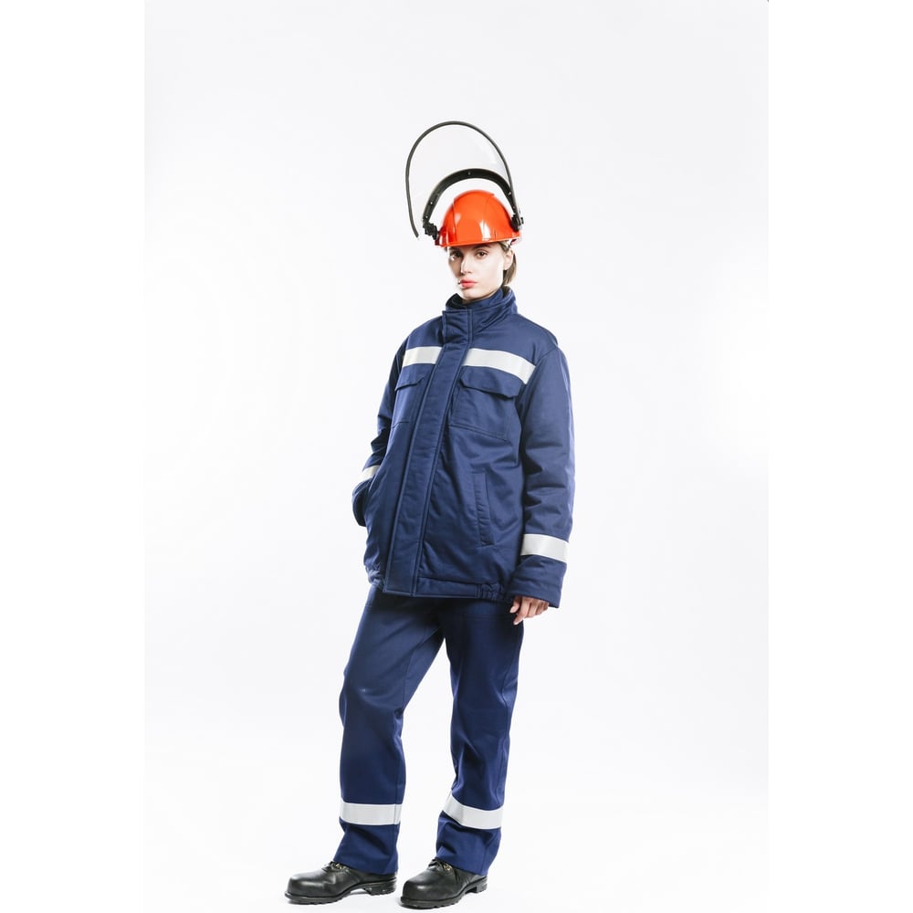 Изображение товара Куртка-накидка OOO Спецпошив СПн09-ДV, утепленная, синяя, 170-176 см