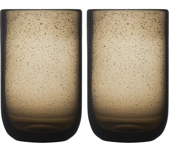 Изображение товара Набор стаканов Liberty Jones Flowi 510 мл, серые, 2 шт. LJ0000211