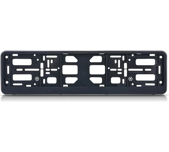 Изображение товара Рамка под номерной знак AVS двусоставная (черная) RN-24 A85150S