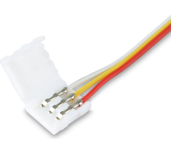 Изображение товара Соединитель гибкий двухсторонний Ambrella Light для светодиодной ленты 5050 12/24V (3 конт.) ILLUMINATION GS7701