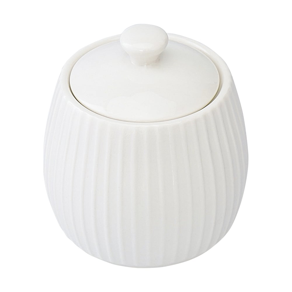 Изображение товара Сахарница Liberty Jones 200 мл фарфор белая однотонная с крышкой LJ00007