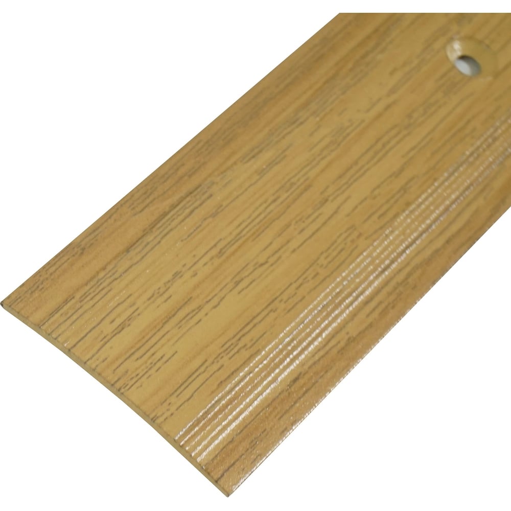 Изображение товара Порог-стык Трибатрон АЛ-125 1,50м дуб бежевый пластиковый для напольных покрытий