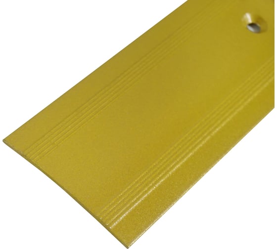 Изображение товара Порог-стык Трибатрон АЛ-125 1,50м золотой металлик 88542