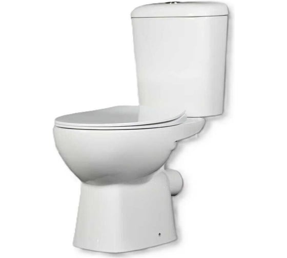 Изображение товара Унитаз напольный безободковый Iberica Blanca MUNIA белый, чаша унитаза с антибактериальным покрытием IB.MUN.121.1B1