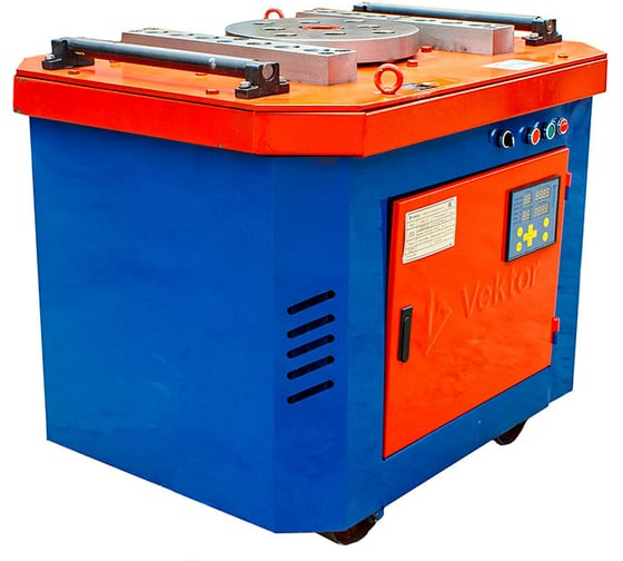 Изображение товара Станок для гибки арматуры Vektor GW50 с электронным блоком управления ЧПУ 378